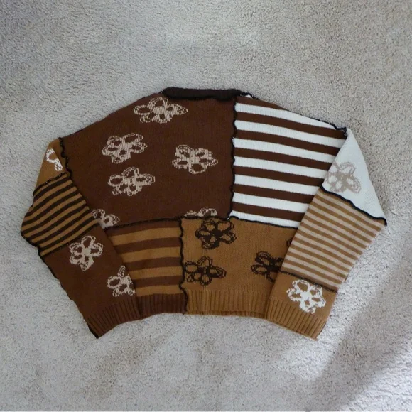 The Ragged Priest Patterned Knit Sweater - Picture 3 of 5